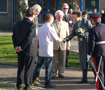 HRH Princess Anne opens a new building at Kibble