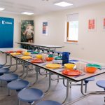 Area for school lunches
